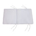 outdoor dining chair cushion zip-off bone white polyester cover foam fiber fill